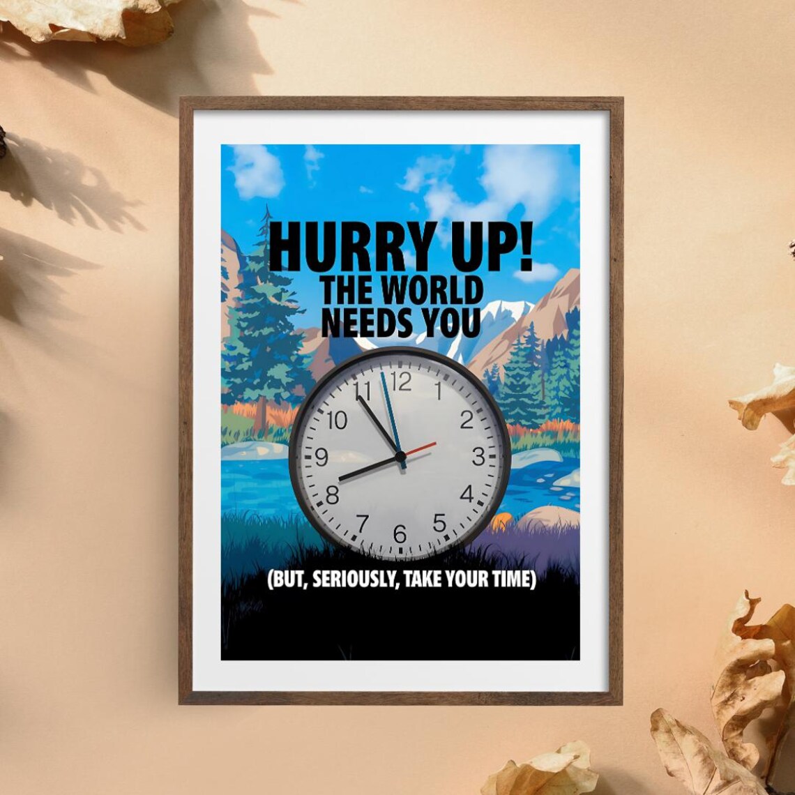 Funny Bathroom Quote, Toilet Humor Wall Art Print - Image 4