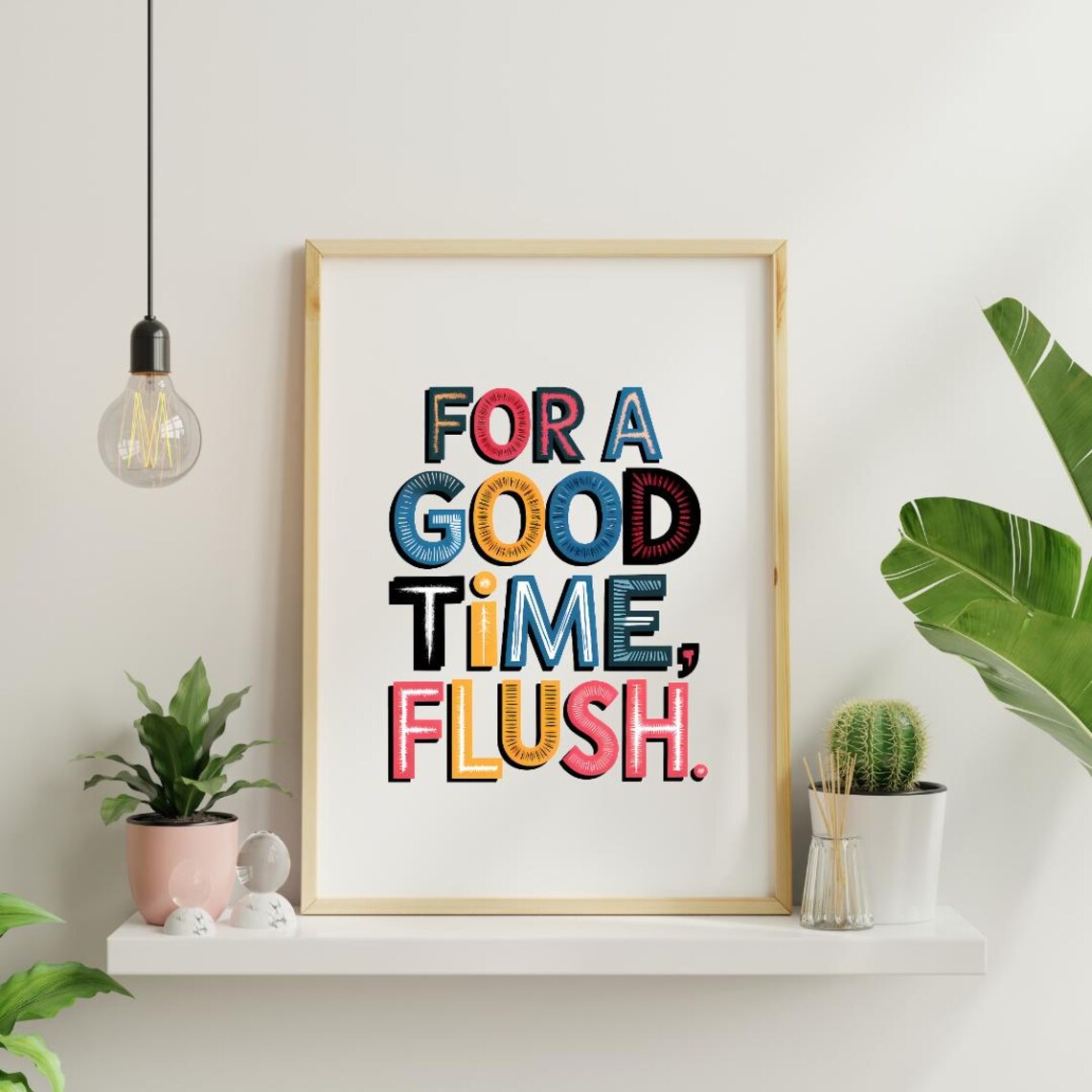 Funny Toilet Print, Bathroom Decor Wall Art - Image 2