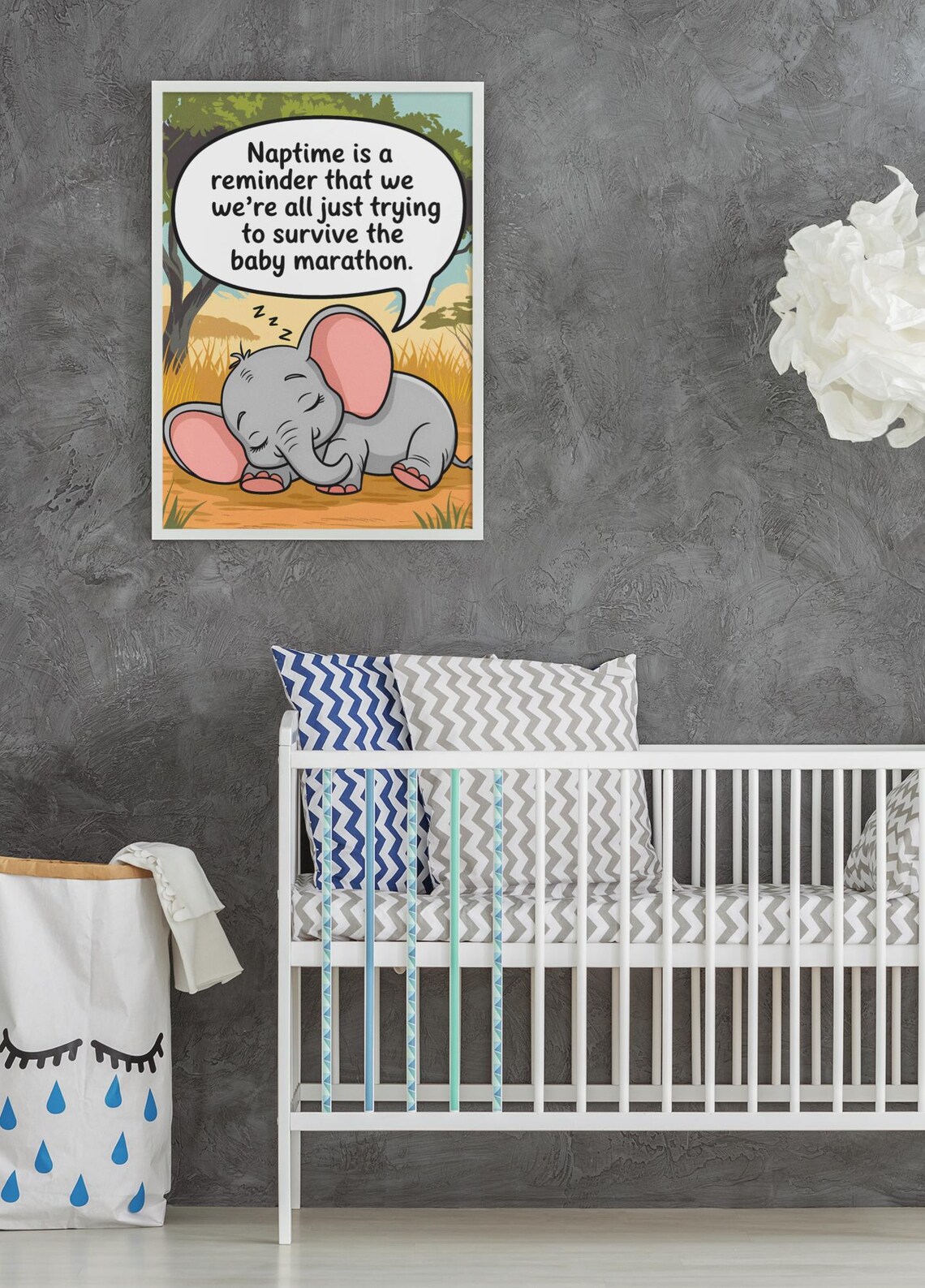 Baby Nursery Funny Room Decor, Cute Prints - Image 5
