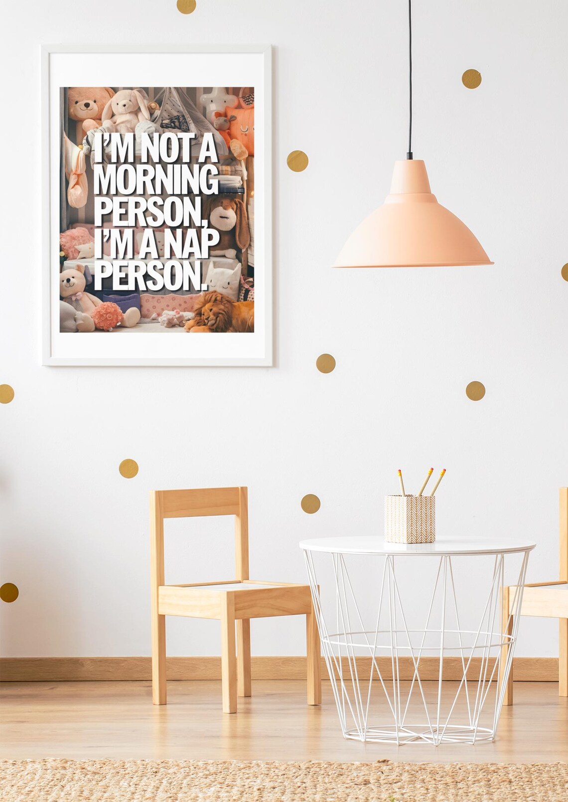 Baby Nursery Wall Art, Humorous New Parent Gift - Image 3