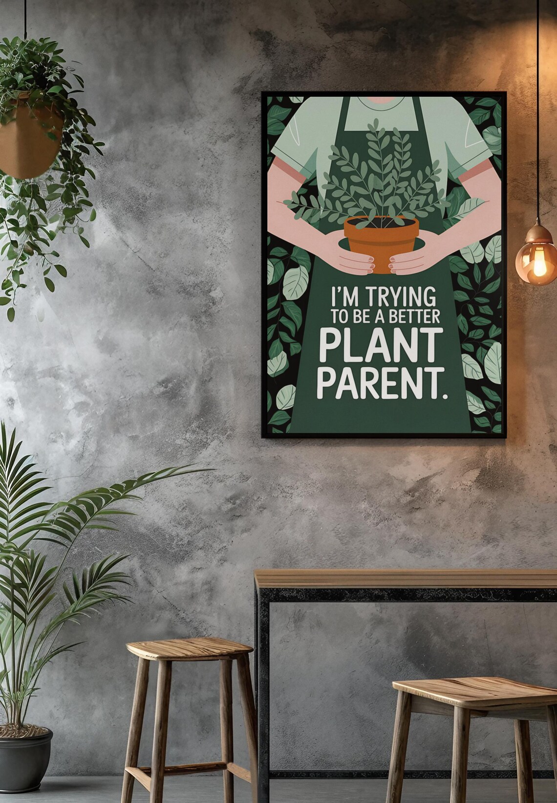 Vegan Poster, Environmental Wall Art Print - Image 4