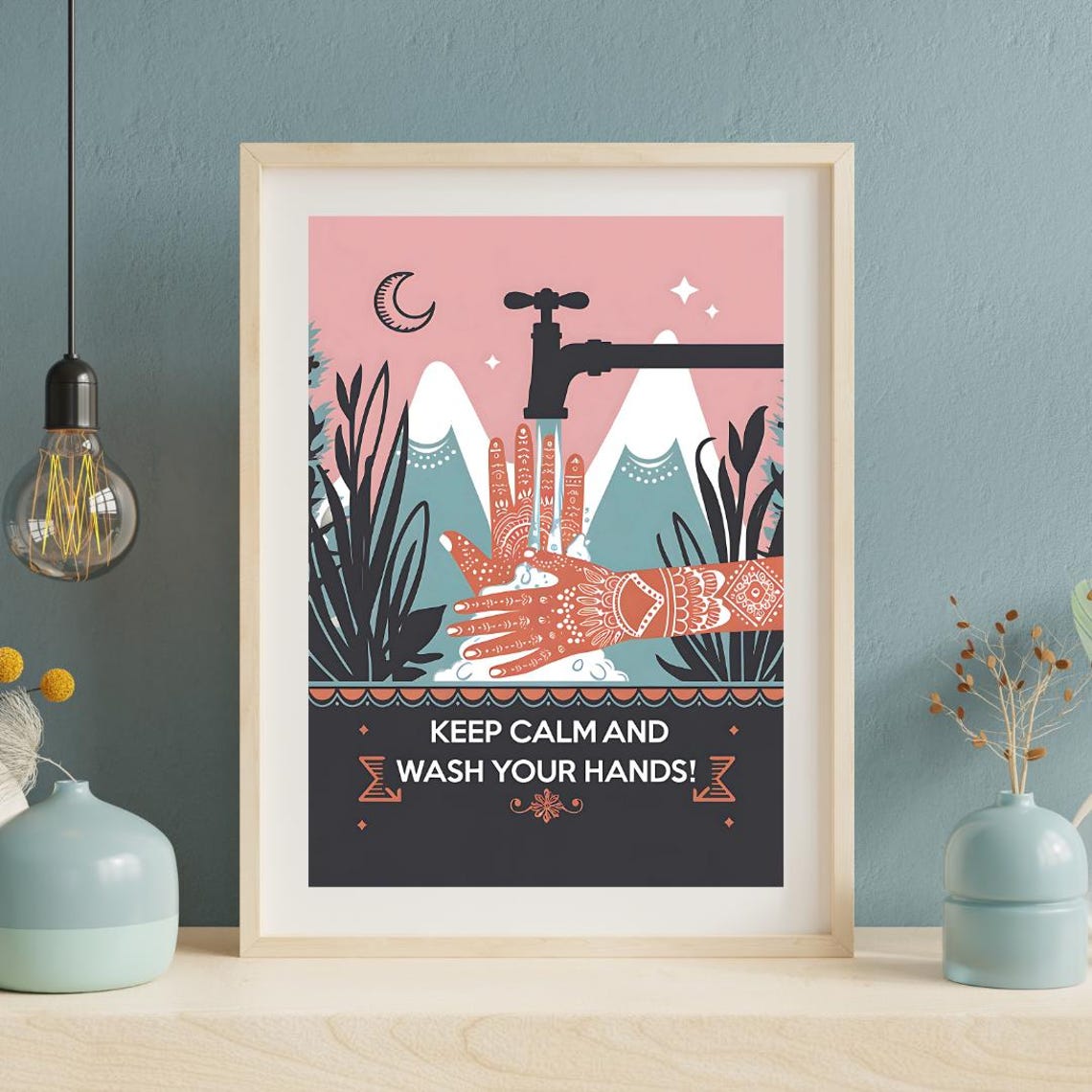 Funny Toilet Art Print, Bathroom Decor - Image 4