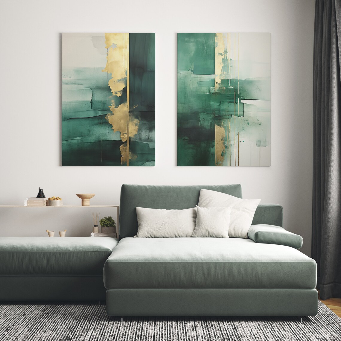 Modern Abstract Wall Art, Home Decor Painting - Image 2