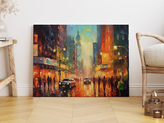 Abstract New - Contemporary City Art Print