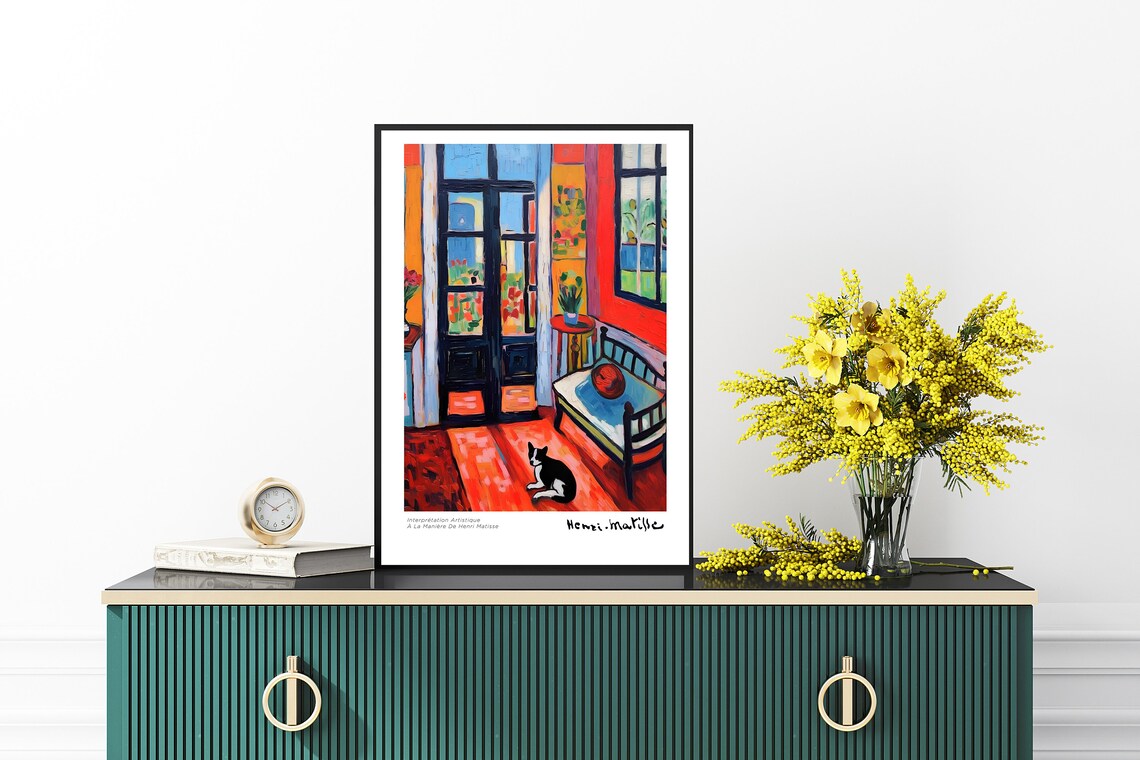 Henri Matisse - Vintage Travel Poster - Image 2