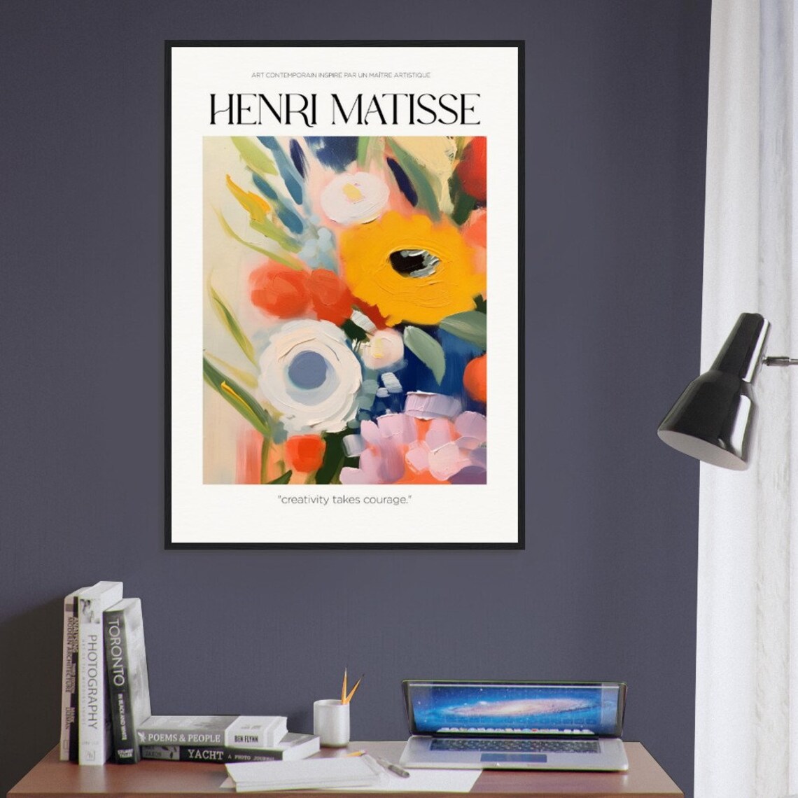 Matisse Flowers Poster, Fauvism Exhibition Poster - Image 2
