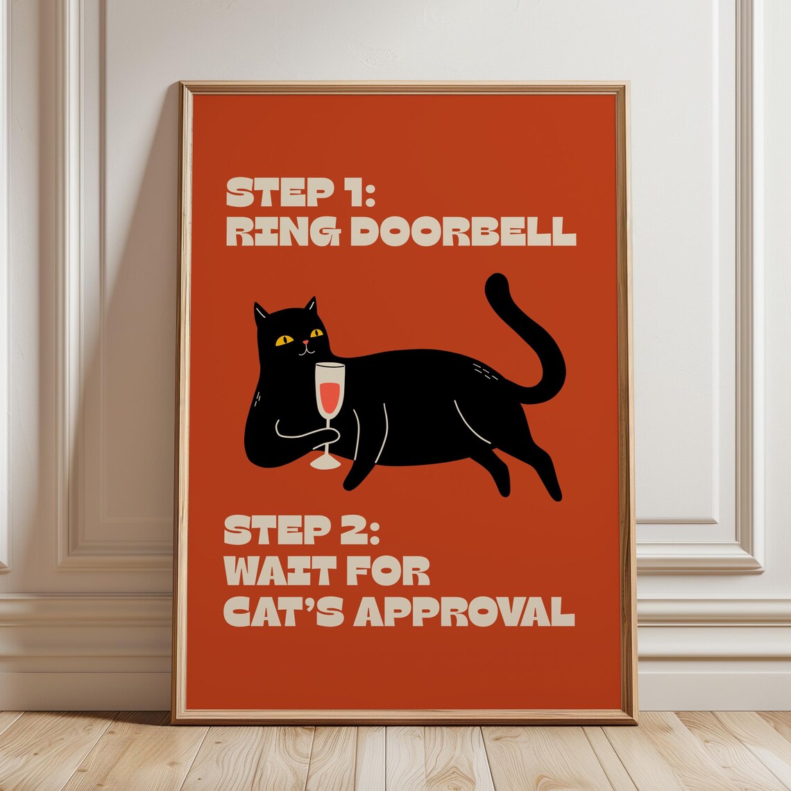 All Guests Must Be Approved By Cat, Funny Cat Lover