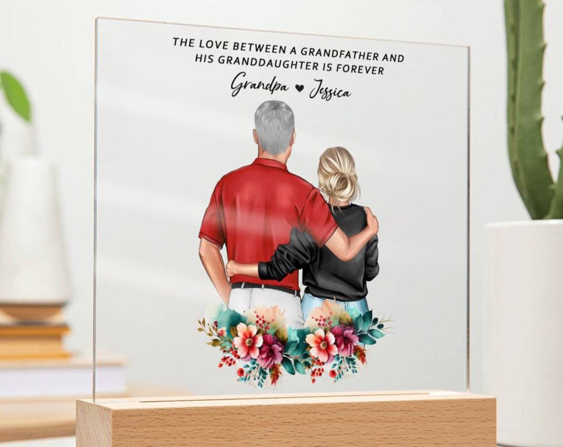 The Love Between a Grandfather and His Granddaughter Forever Poster