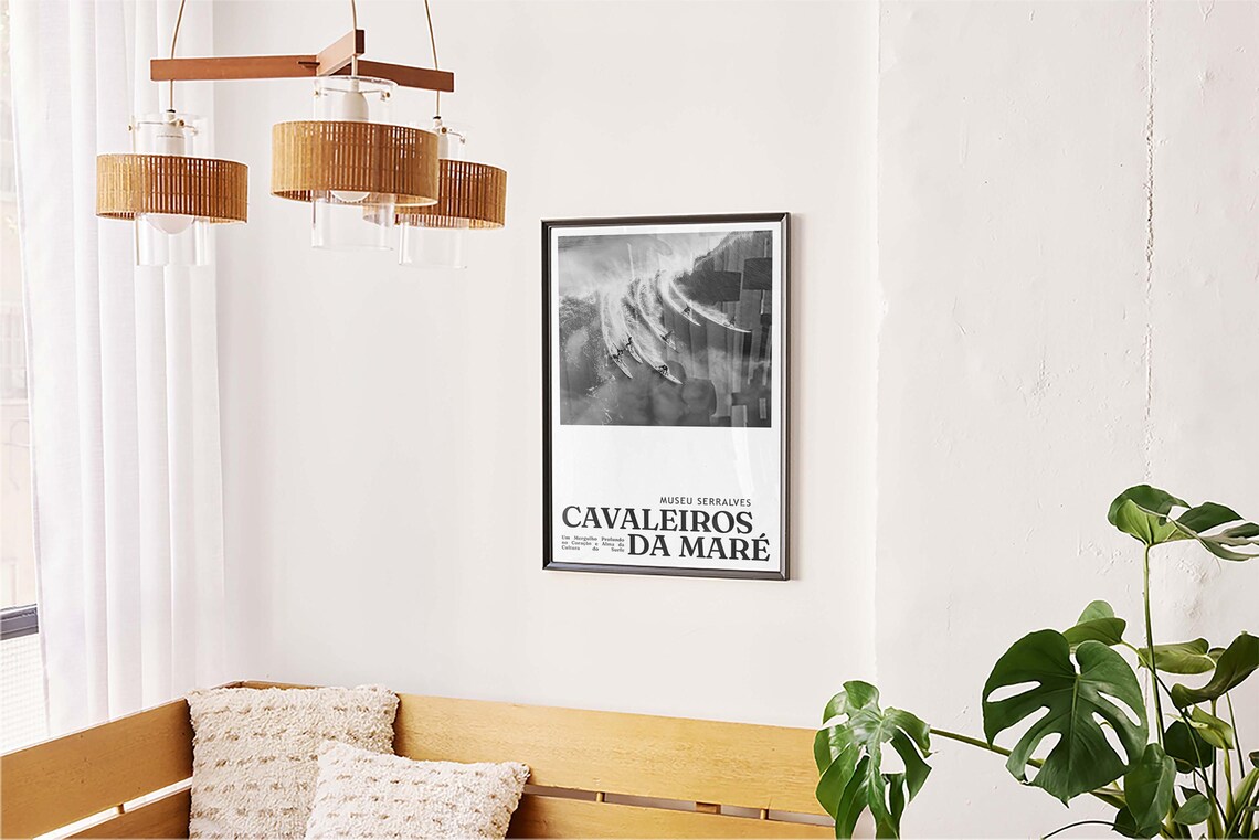 Surfing Exhibition Poster, Mid-Century Modern Art Print - Image 5
