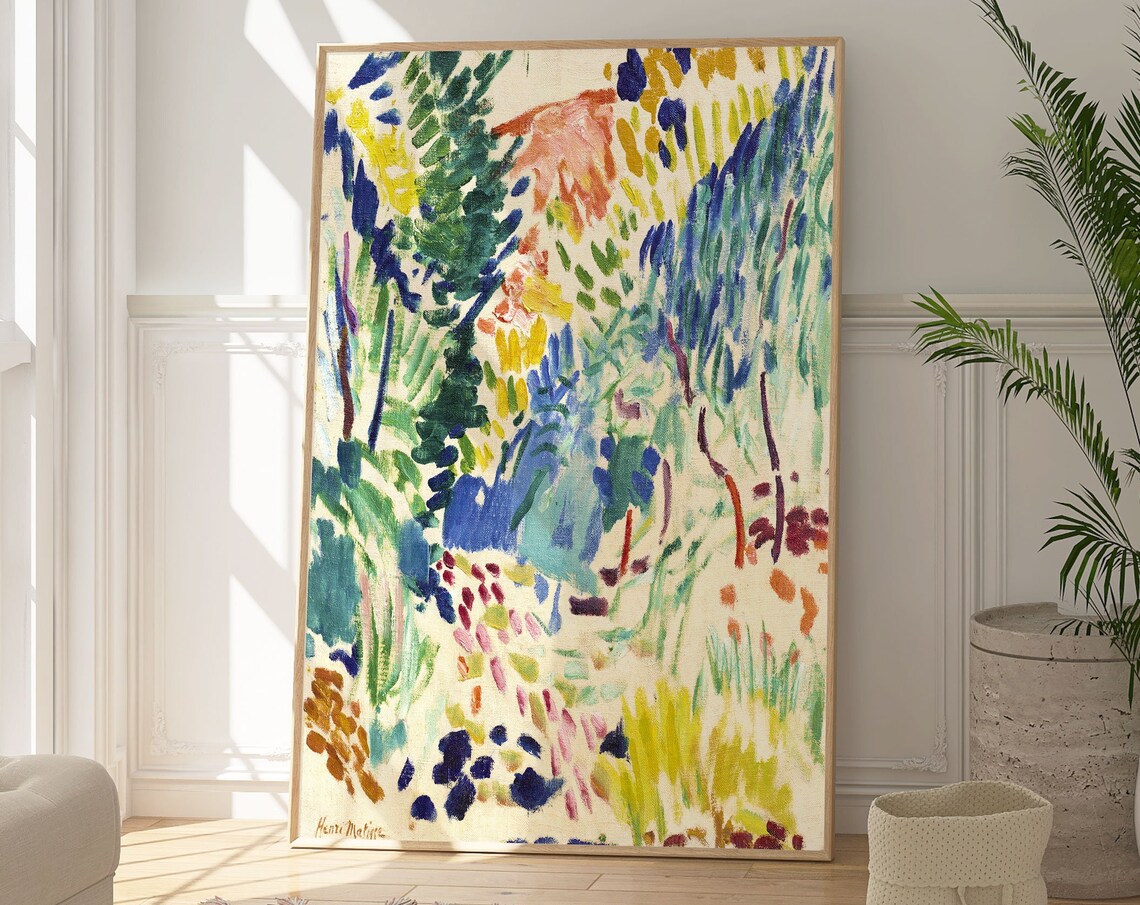 Henri Matisse Landscape at Collioure Art Print