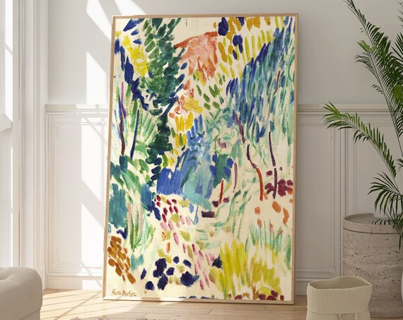 Henri Matisse Landscape at Collioure Art Print