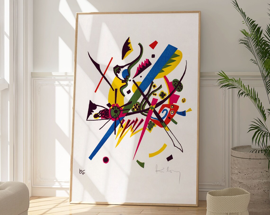 Wassily Kandinsky Small Worlds I Abstract Art Print
