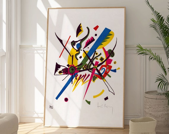 Wassily Kandinsky Small Worlds I Abstract Art Print