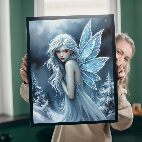 Frosted Winter Fairy Puzzle Enchanted Fantasy Game