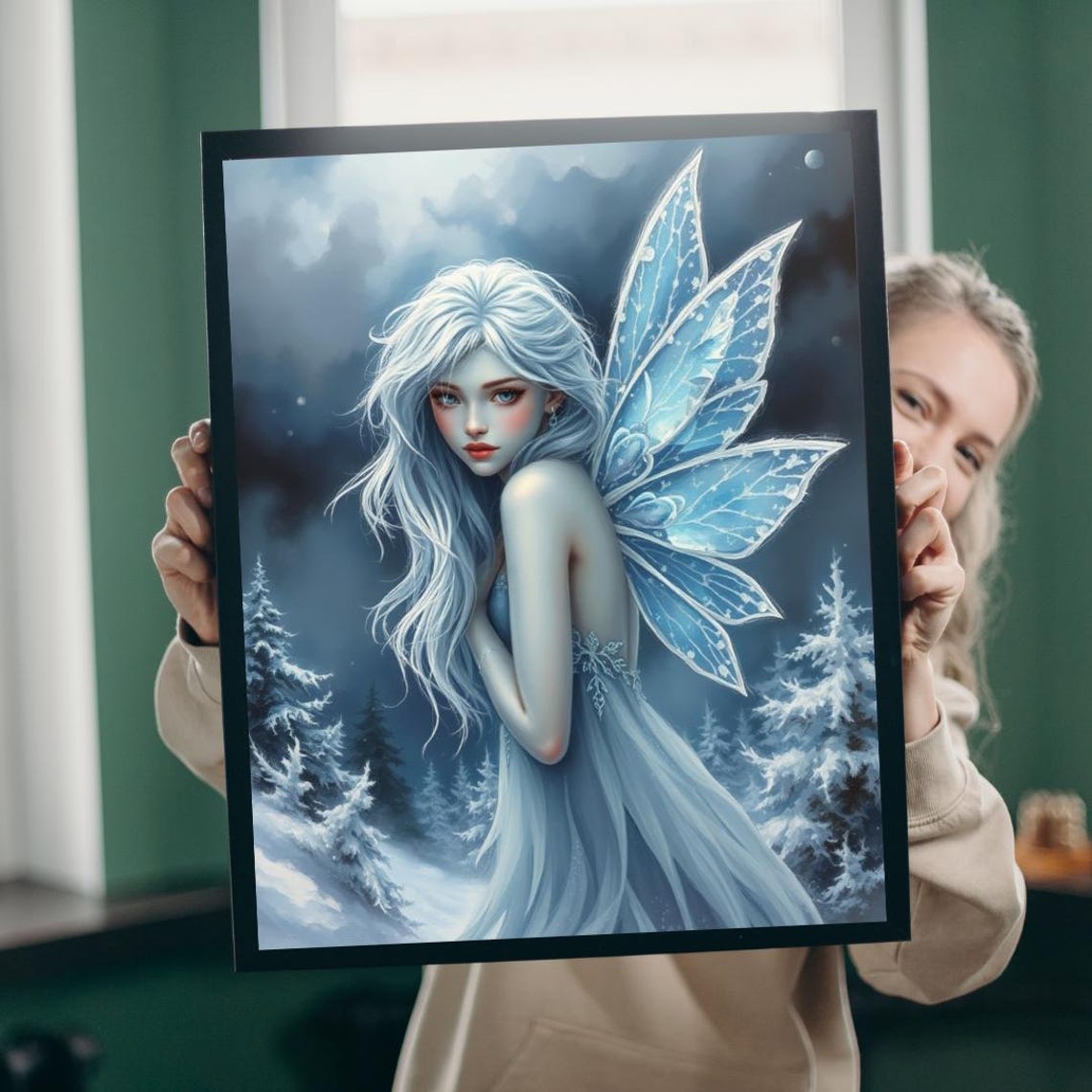Frosted Winter Fairy Puzzle Enchanted Fantasy Game