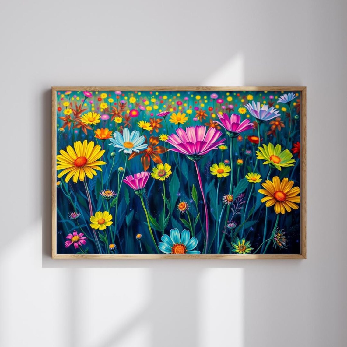 Vibrant Floral Jigsaw Puzzle, Colorful Flower Game