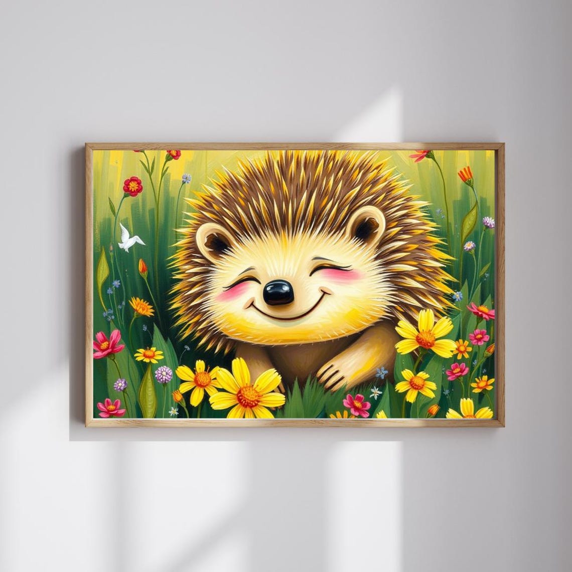 Hedgehog Jigsaw Puzzle Adorable Animal Lover Gift