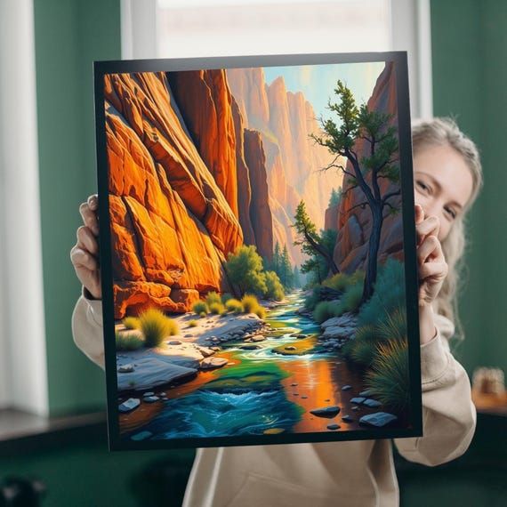 Scenic River Jigsaw Puzzle Nature Art Decor 1101014 Piece