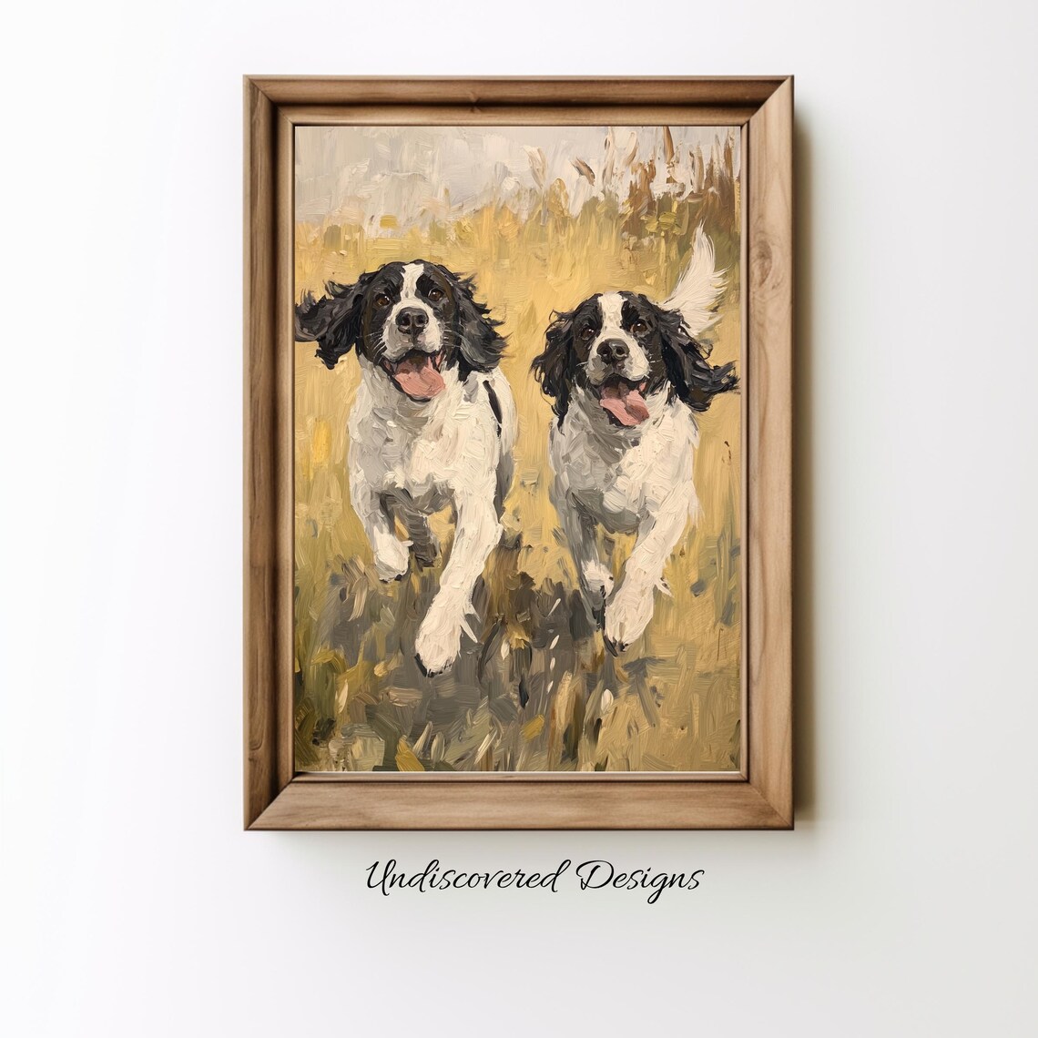 Vintage English Springer Spaniel Art Print