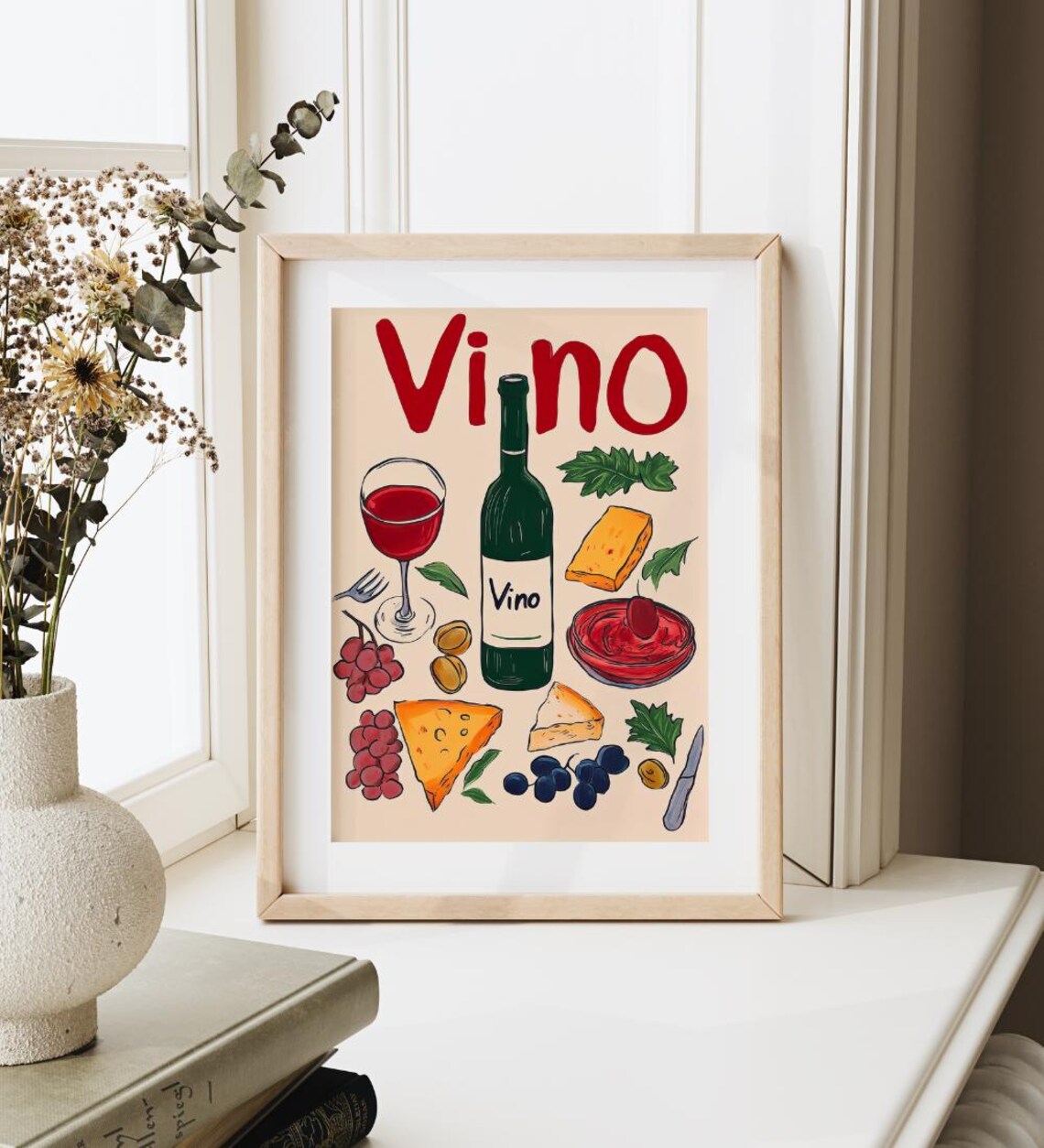 Retro Psychedelic Verano Poster, Summer House Decor - Image 2