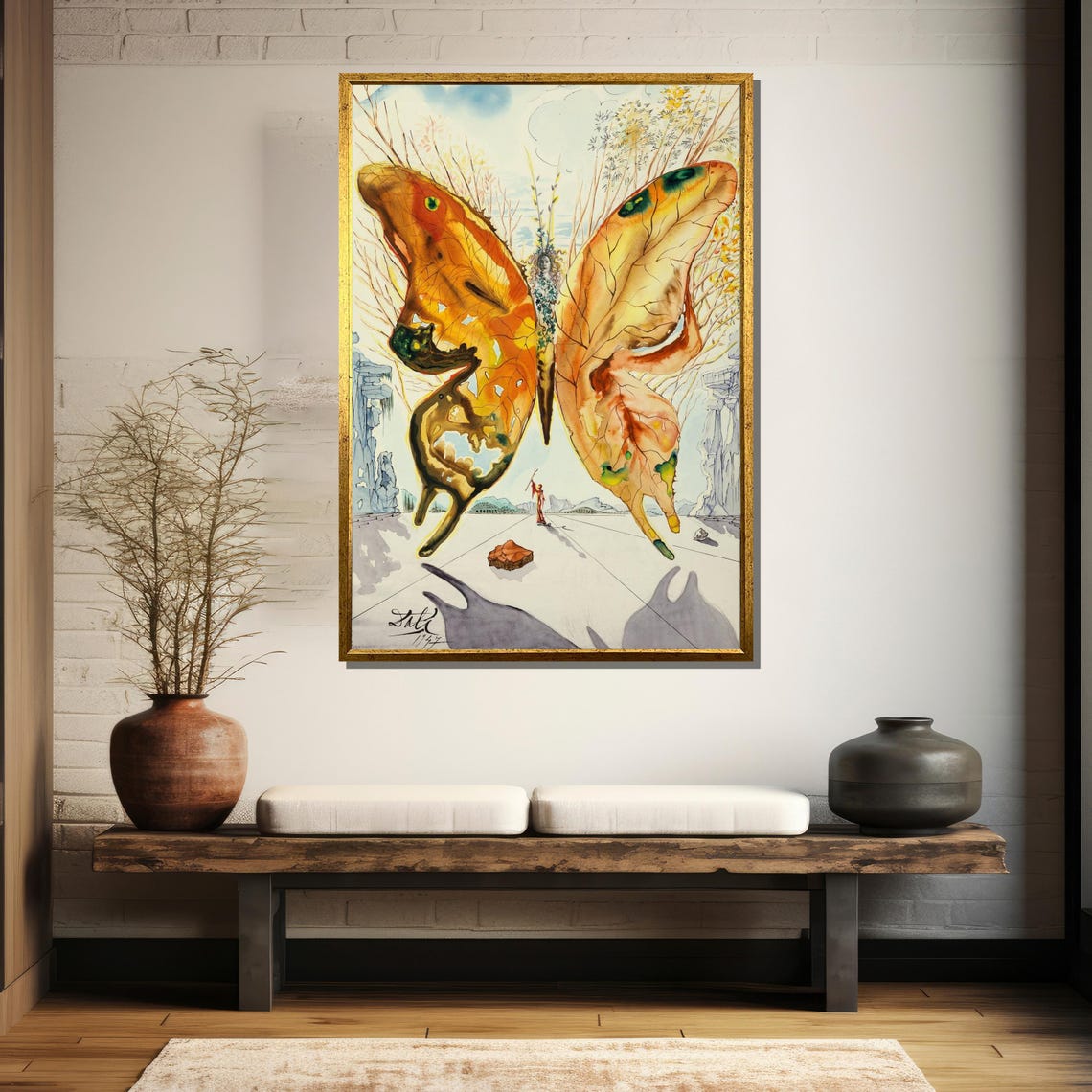 Salvador Dals Venus Butterfly Surrealist Painting Dreamlike And Vibrant Art Gift For Imagination Enthusiasts - Image 5