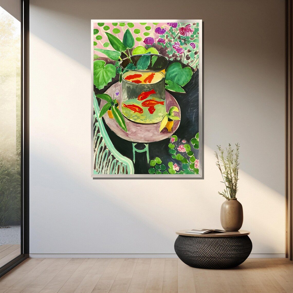 Henri Matisse Goldfish Bowl In The Lush Garden Fauvist Poster - Image 3