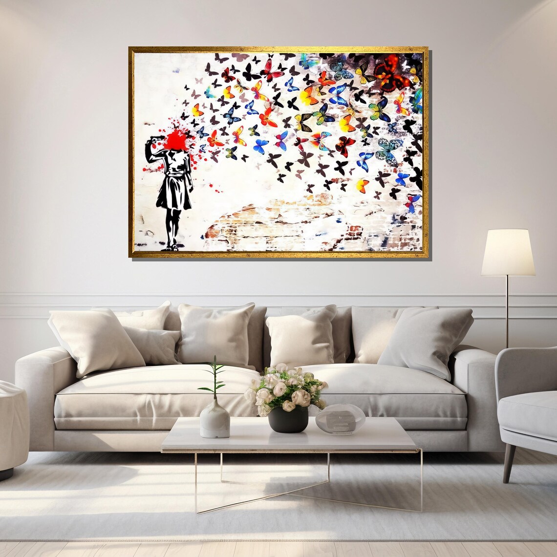 Metamorphosis Of Thoughts Butterfly Explosion Art Print - Image 5