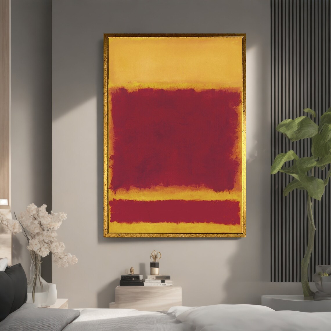 Mark Rothko Minimal Art, Contemporary Abstract - Image 5