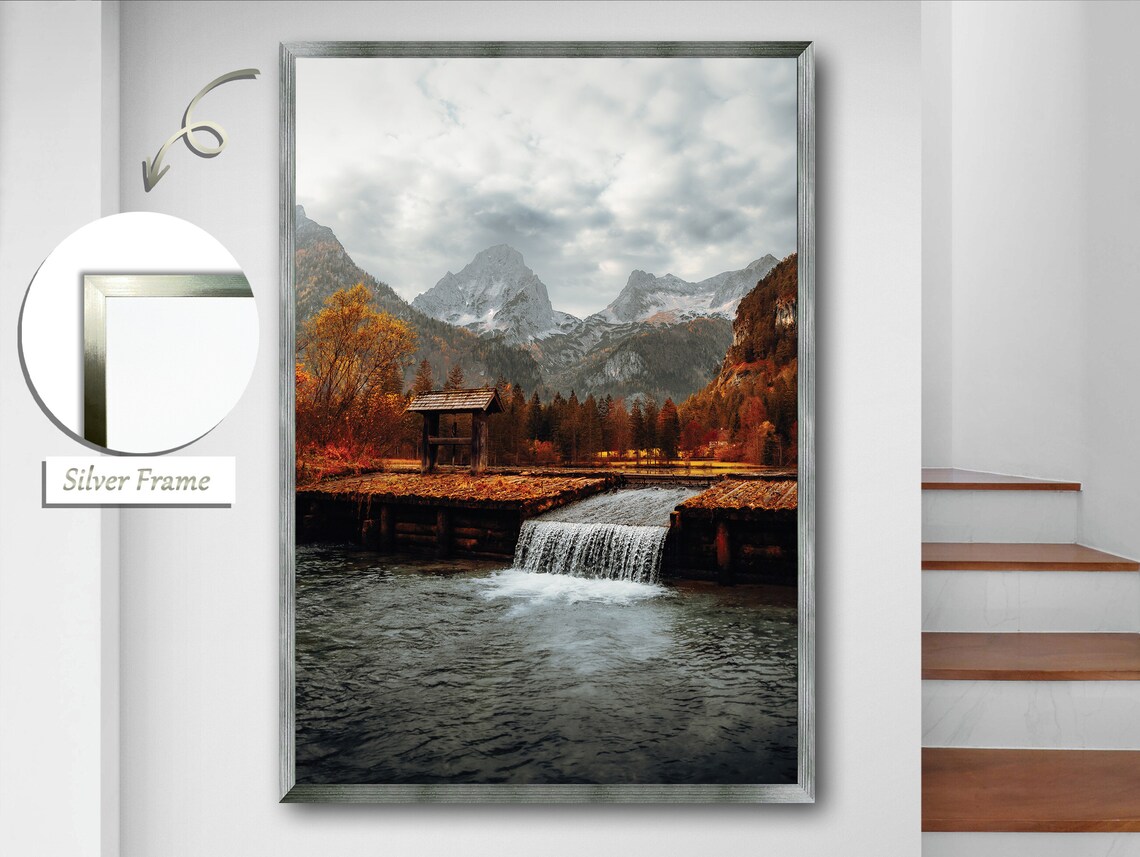 Waterfall Silence, Peace Of Nature Landscape - Image 2