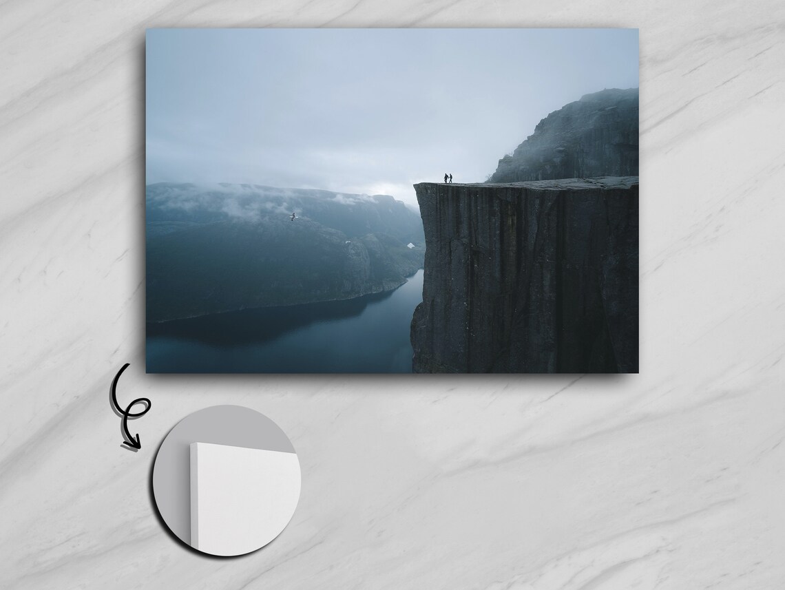 Majestic Cliff Landscape, Natural Wonder Art Print - Image 5