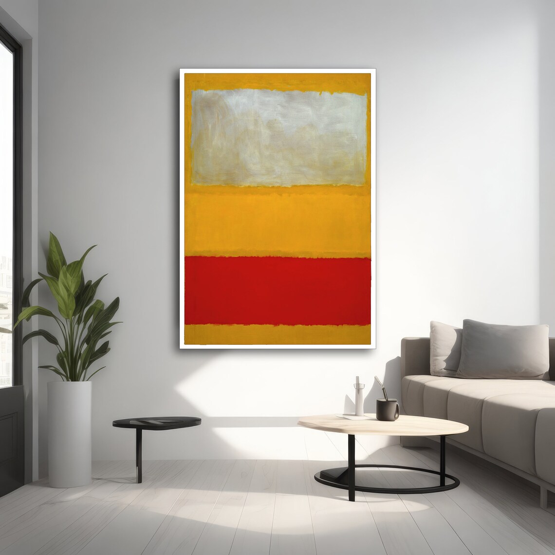Mark Rothko Minimal Art, Contemporary Abstract Poster - Image 3