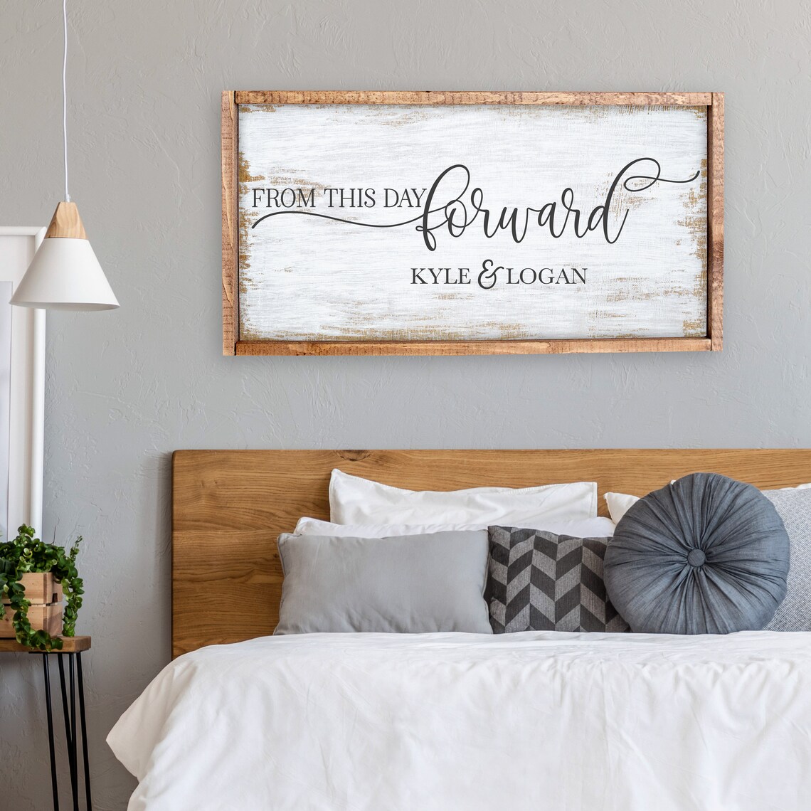 From This Day Forward Custom Farmhouse Art Print - Image 3