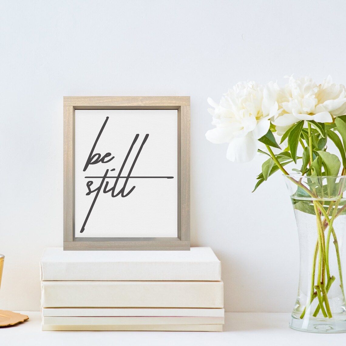 Be Still Zen Meditation Decor, Relaxing Wall Art - Image 3