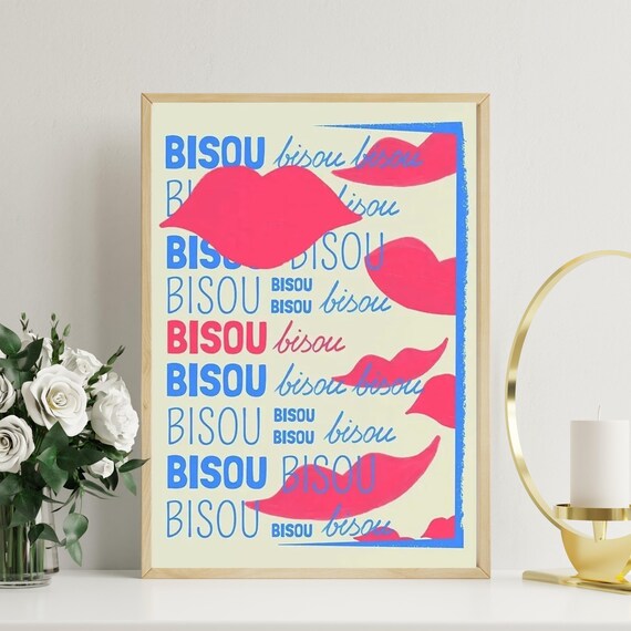 Modern Typography Quote Poster, Inspirational Text