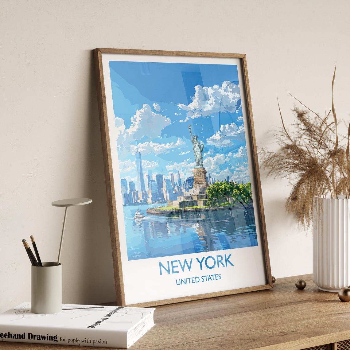 New York Manhattan Gift Travel Poster - Image 2