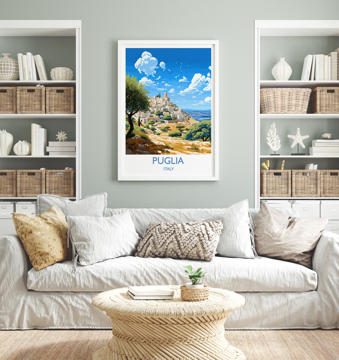 Puglia Travel Poster, Italy Art Lovers Gift - Image 4