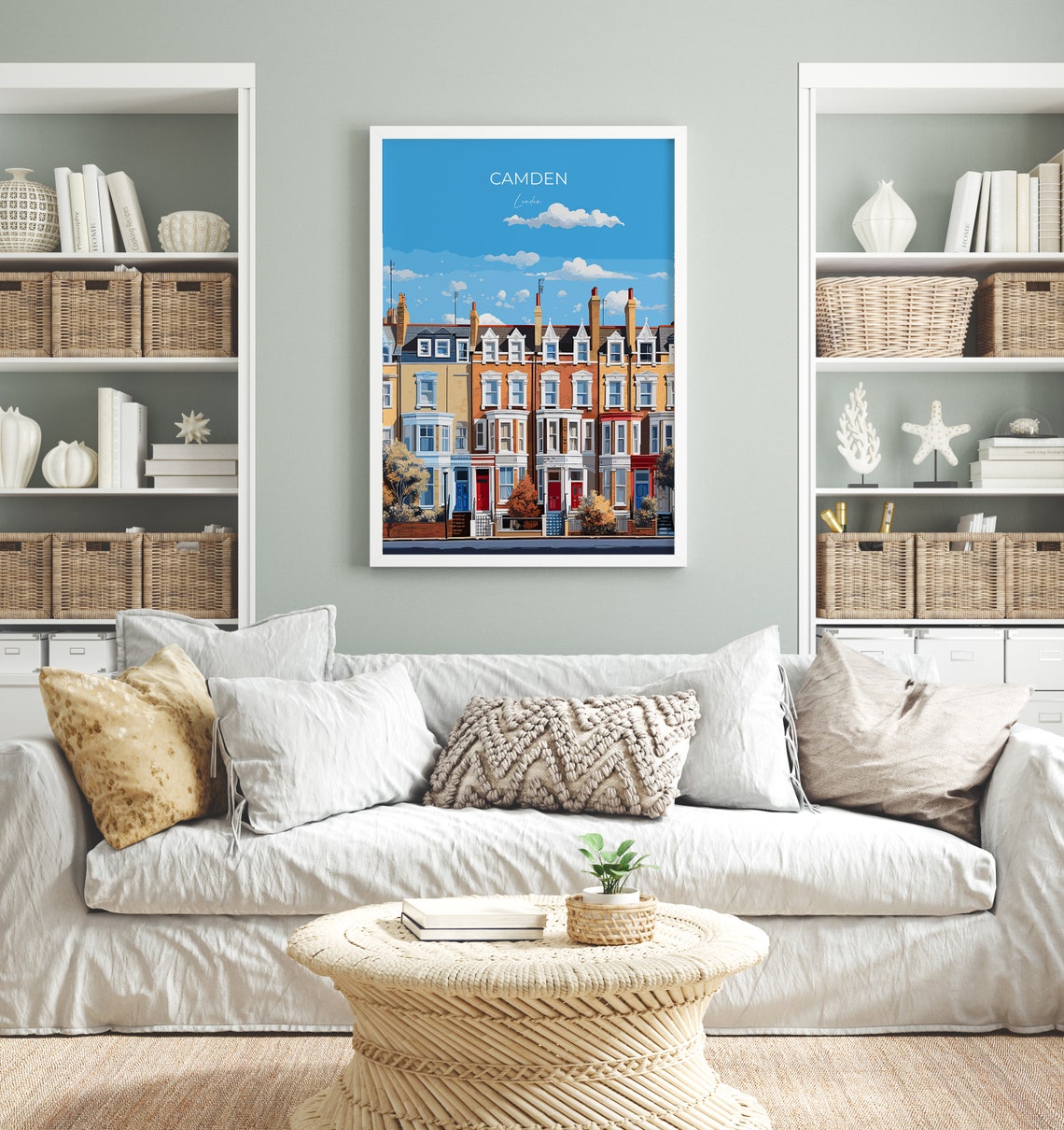 Camden Travel Poster Wall Art Travel Print Of Camden London Poster Camden Gift Camden Art London Art Lovers Uk Travel Gift - Image 4