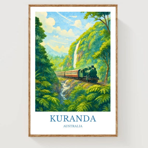 Kuranda Australia Poster
