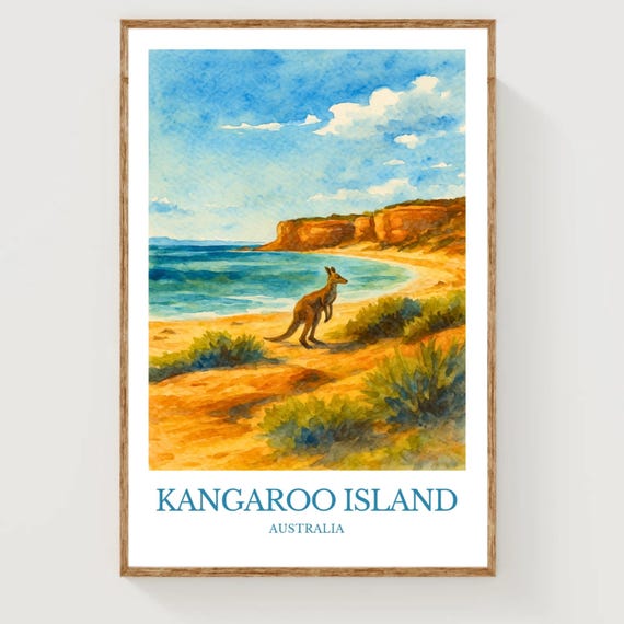 Kangaroo Island Poster