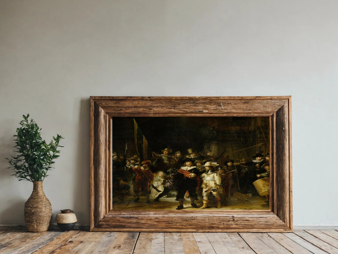 Rembrandt The Night Watch Dutch Golden Age Masterpiece Poster - Image 5