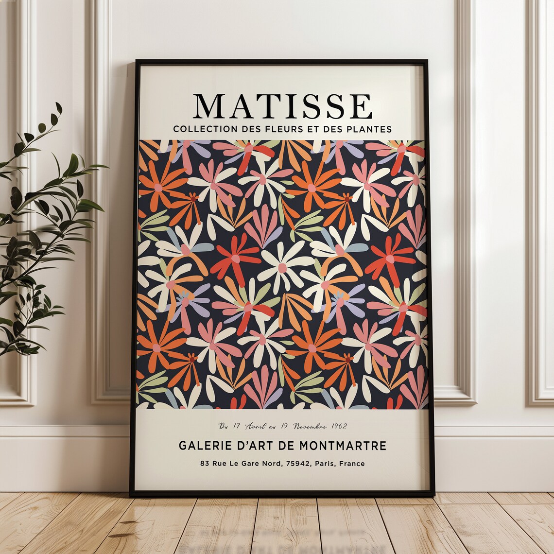 Matisse Collection Des Fleurs Et Des Plantes Bold Daisy Meadow Art Poster