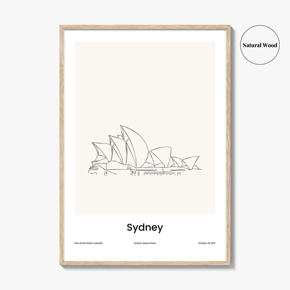 Sydney Drawn No 2 Poster - Image 2