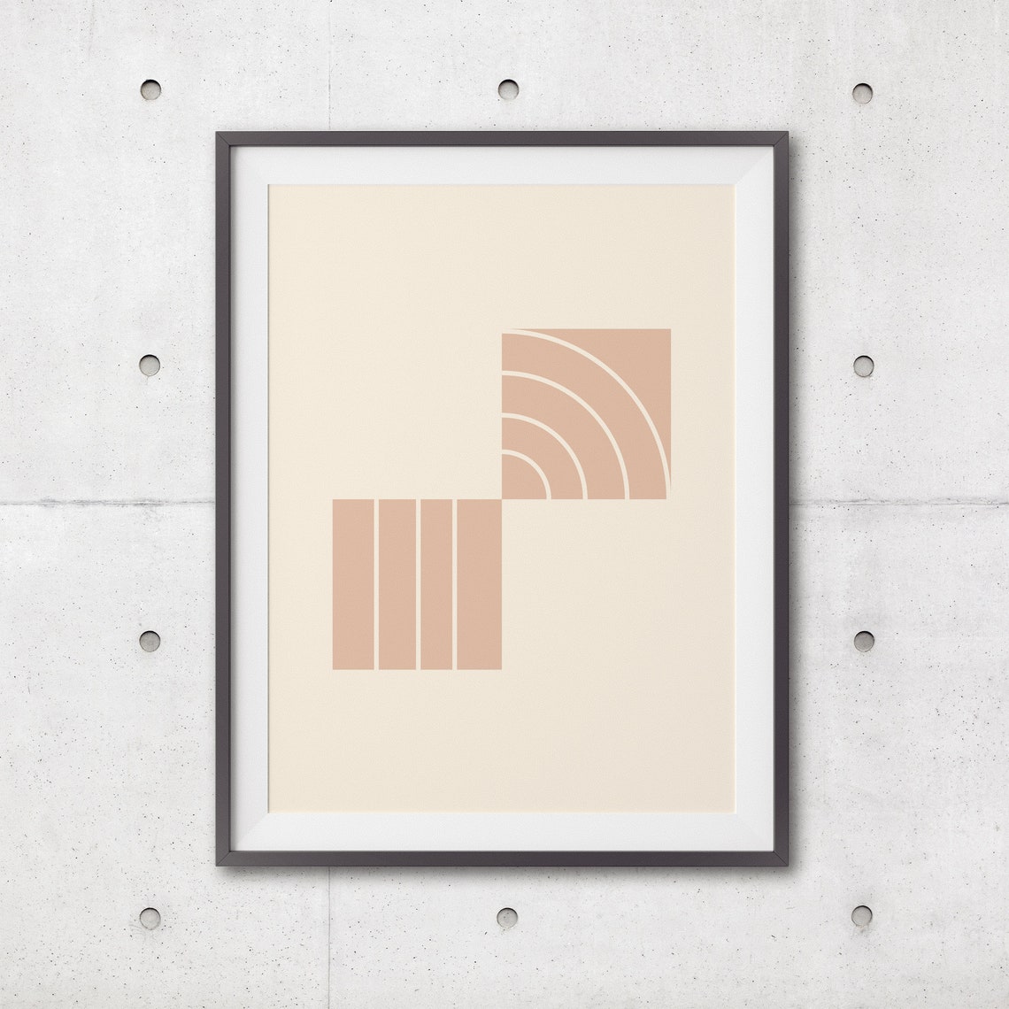 Geometric Wall Art Abstract Wall Art Print Minimalist Wall Art Modern Artwork Contemporary Art Print Geometric Art Prints - Image 3