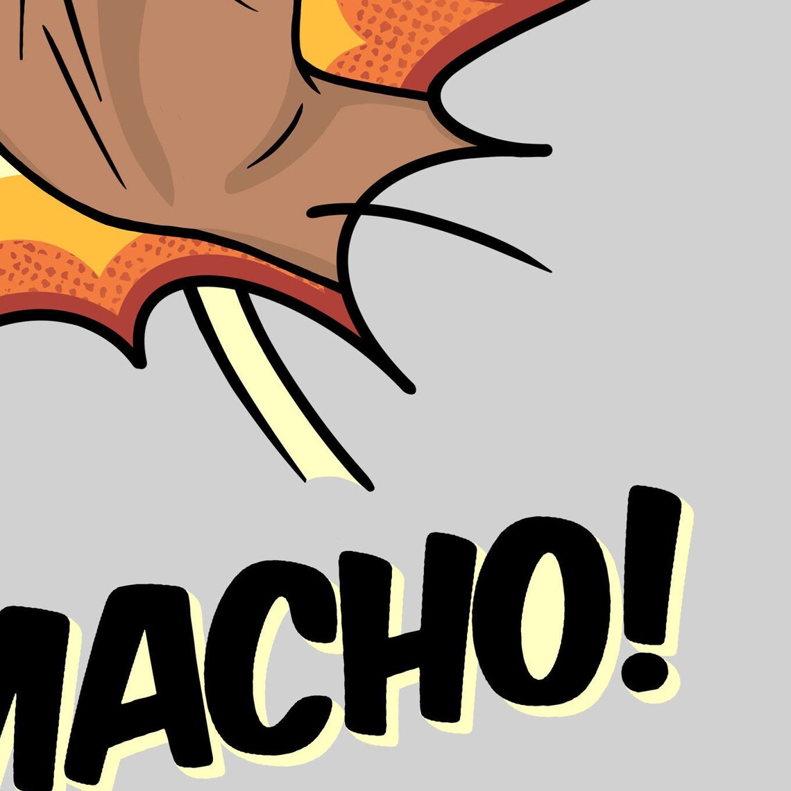 Indian Desi Tamacho Art Print - Image 2