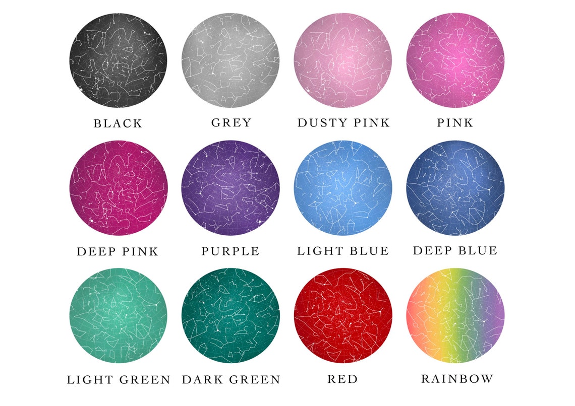 Custom Star Map Night Sky Poster, Personalized Gift - Image 2