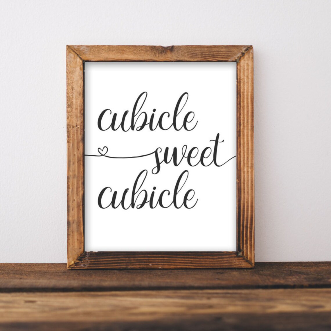 Work Art Cubicle Sweet Office Gallery Poster