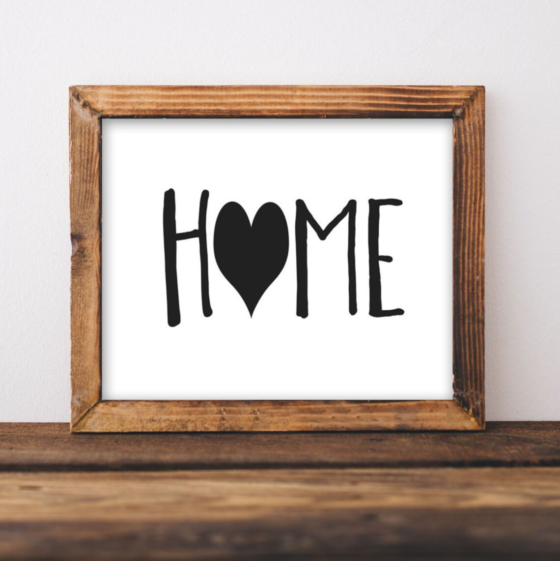 Love Typography Quote, Home Decor Art Print