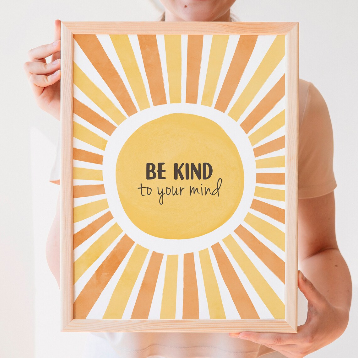 Be Kind To Your Mind Therapy Office Poster - Image 7