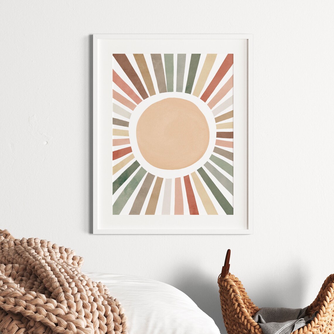 Boho Sun Art Print, Nursery and Playroom Decor - Image 7