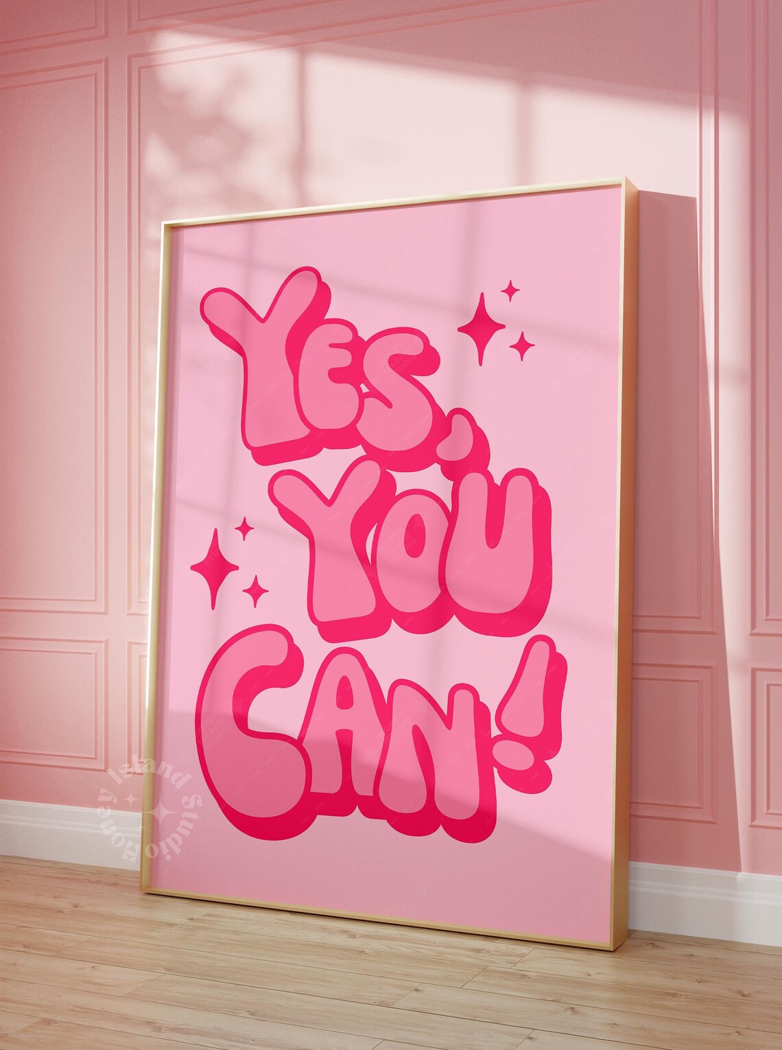 Motivational Funky Affirmation Office Art Print